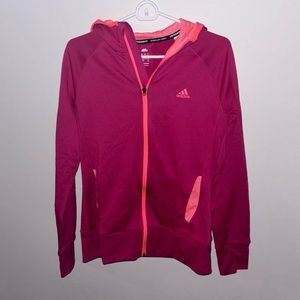 Adidas Women’s Zip Up Hooded Jacket